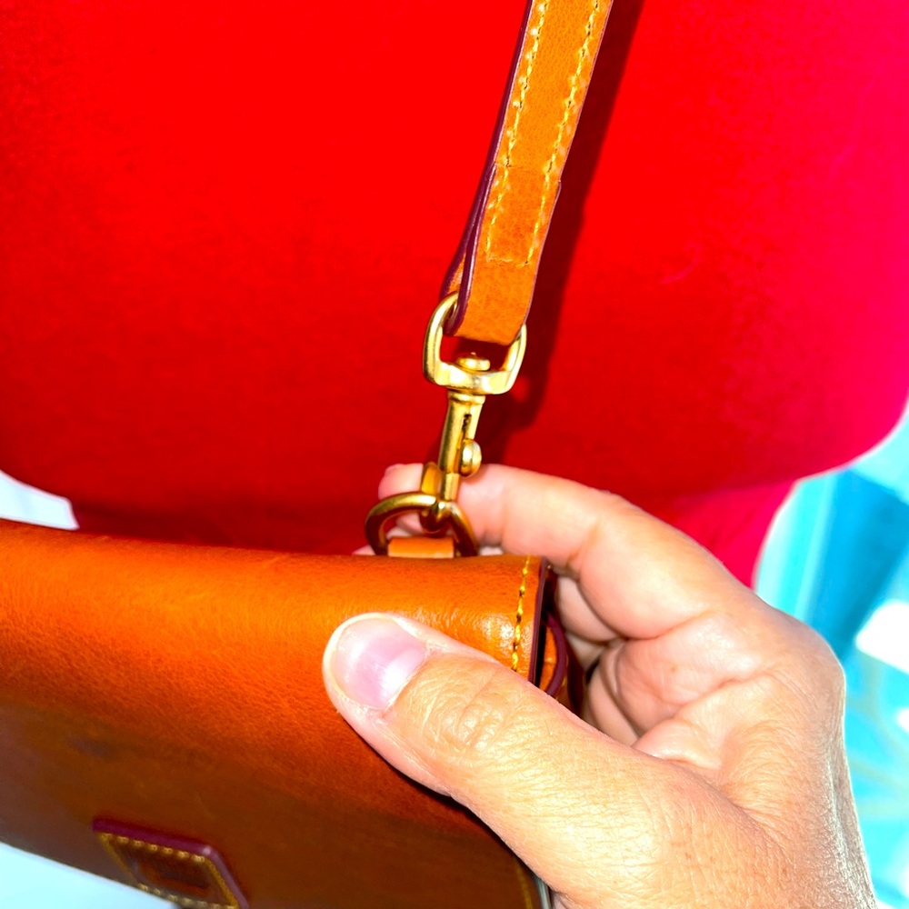Dooney & Bourke Natural Florentine Convertible Belt Bag Crossbody - Picture 5 of 7